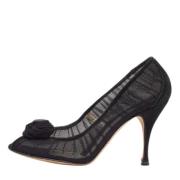 Pre-owned Tulle heels Dolce & Gabbana Pre-owned , Black , Dames