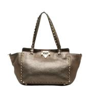 Pre-owned Fabric handbags Valentino Vintage , Brown , Dames