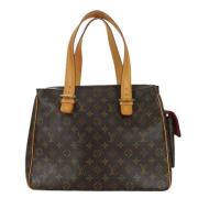 Pre-owned Fabric louis-vuitton-bags Louis Vuitton Vintage , Brown , Da...