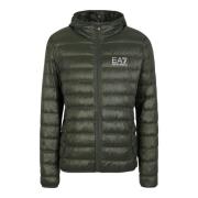 Kern Identiteit Hooded Jack Lichtgewicht Heren Emporio Armani EA7 , Gr...