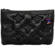 Pre-owned Fabric louis-vuitton-bags Louis Vuitton Vintage , Black , Da...