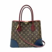 Pre-owned Fabric louis-vuitton-bags Louis Vuitton Vintage , Brown , Da...