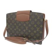 Pre-owned Canvas shoulder-bags Louis Vuitton Vintage , Brown , Dames