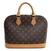 Pre-owned Fabric louis-vuitton-bags Louis Vuitton Vintage , Brown , Da...