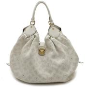 Pre-owned Fabric louis-vuitton-bags Louis Vuitton Vintage , White , Da...