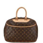 Pre-owned Canvas louis-vuitton-bags Louis Vuitton Vintage , Brown , Da...