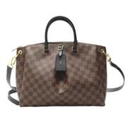 Pre-owned Fabric louis-vuitton-bags Louis Vuitton Vintage , Brown , Da...