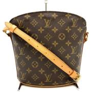 Pre-owned Canvas shoulder-bags Louis Vuitton Vintage , Brown , Dames