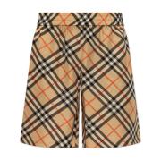 Zijden shorts Burberry , Multicolor , Heren