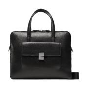 Iconische Plaque Laptoptas Calvin Klein , Black , Heren