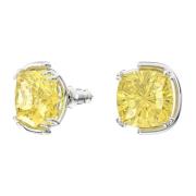 Harmonia Gele Kristal Oorbellen Swarovski , Yellow , Dames