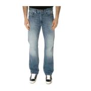 Denim Jeans voor Mannen Roy Roger's , Blue , Heren