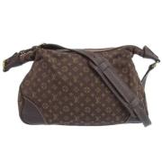 Pre-owned Fabric louis-vuitton-bags Louis Vuitton Vintage , Brown , Da...