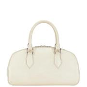 Pre-owned Leather louis-vuitton-bags Louis Vuitton Vintage , White , D...