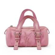 Pre-owned Fabric handbags Yves Saint Laurent Vintage , Pink , Dames