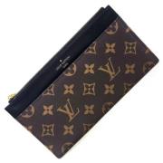 Pre-owned Canvas wallets Louis Vuitton Vintage , Brown , Dames