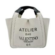 Pre-owned Fabric handbags Valentino Vintage , Gray , Dames