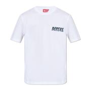 T-shirt `T-Adjust-K12` Diesel , White , Heren