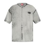 T-shirt T-Boxt-Dev Diesel , Gray , Heren