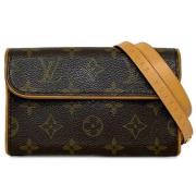 Pre-owned Fabric louis-vuitton-bags Louis Vuitton Vintage , Brown , Da...