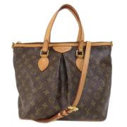 Pre-owned Canvas louis-vuitton-bags Louis Vuitton Vintage , Brown , Da...