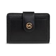 'MK Charm' Portemonnee Michael Kors , Black , Dames