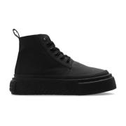 Enkellaarzen op platform MM6 Maison Margiela , Black , Heren