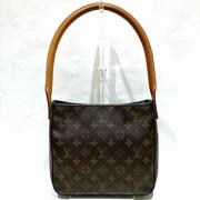 Pre-owned Fabric louis-vuitton-bags Louis Vuitton Vintage , Brown , Da...