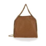 Eco Shaggy Deer Mini Tote Tas Stella McCartney , Brown , Dames