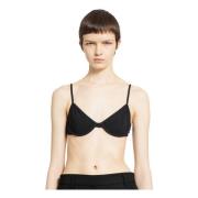 Zwarte Smocked Bikini Top TotêMe , Black , Dames