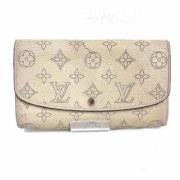 Pre-owned Fabric wallets Louis Vuitton Vintage , Beige , Dames