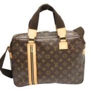 Pre-owned Canvas travel-bags Louis Vuitton Vintage , Brown , Dames