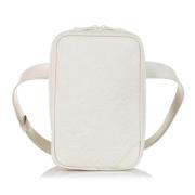 Pre-owned Leather crossbody-bags Louis Vuitton Vintage , White , Dames