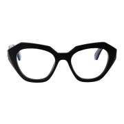 Stijlvolle Optical Style 43 Zonnebril Off White , Black , Unisex