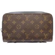 Pre-owned Canvas wallets Louis Vuitton Vintage , Brown , Dames