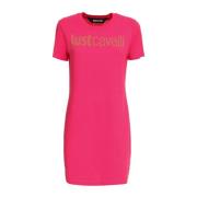 Chic Dress Assortment Just Cavalli , Pink , Dames