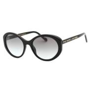Zwarte plastic zonnebril voor vrouwen Marc Jacobs , Black , Dames