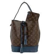 Pre-owned Coated canvas handbags Louis Vuitton Vintage , Brown , Dames