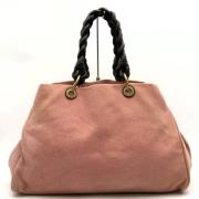 Pre-owned Fabric totes Bottega Veneta Vintage , Pink , Dames