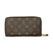 Pre-owned Canvas wallets Louis Vuitton Vintage , Brown , Dames