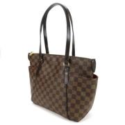 Pre-owned Fabric shoulder-bags Louis Vuitton Vintage , Brown , Dames