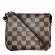 Pre-owned Fabric shoulder-bags Louis Vuitton Vintage , Brown , Dames