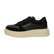 Casual Sneakers voor Dagelijkse Stijl Crime London , Black , Dames