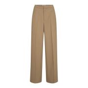 Klassieke High-Rise Tannin Broek MOS Mosh , Brown , Dames