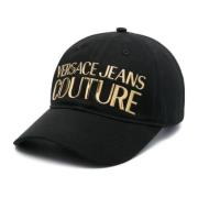 Stijlvolle Hoeden Collectie Versace Jeans Couture , Black , Dames