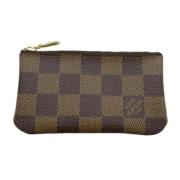 Pre-owned Leather wallets Louis Vuitton Vintage , Brown , Dames