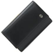 Pre-owned Leather key-holders Cartier Vintage , Black , Dames