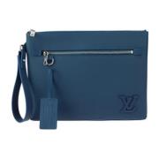 Pre-owned Fabric louis-vuitton-bags Louis Vuitton Vintage , Blue , Dam...