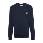 Stijlvolle Sweatshirts voor Mannen Maison Kitsuné , Blue , Heren