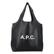 Stijlvolle Ninon Tote Tas A.p.c. , Black , Unisex